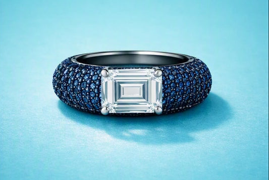 Aquamarine Dome Ring
