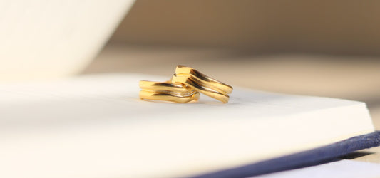Wave Hoop Earrings