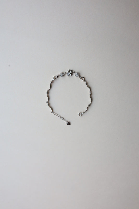 Studded Flower Bracelet